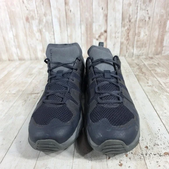 Oboz Mens Dark Gray Trail Hiking Shoes‎ Size 10.5